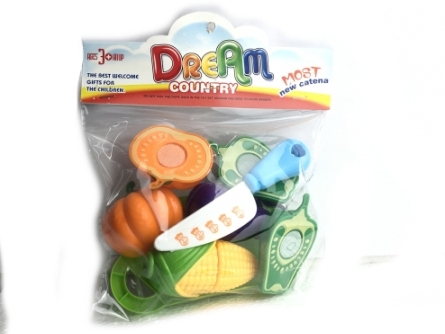 Набор для резки "ОВОЩИ ИЗ ДЕРЕВНИ-6" (6 предметов) в пак. Y13556022