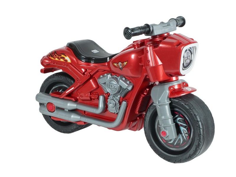 Мотоцикл-каталка 2-х колесный Мотобайк красный