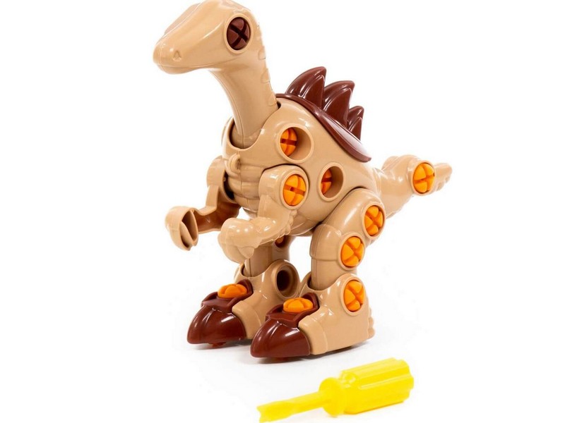 Конструктор-динозавр "Велоцираптор" 36 эл. в пакете