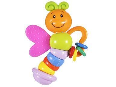 Развивающая игрушка с прорезывателем «Бабочка Мия»