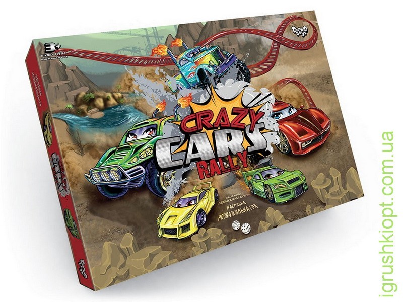 Настольная игра серии «Crazy Cars Rally»