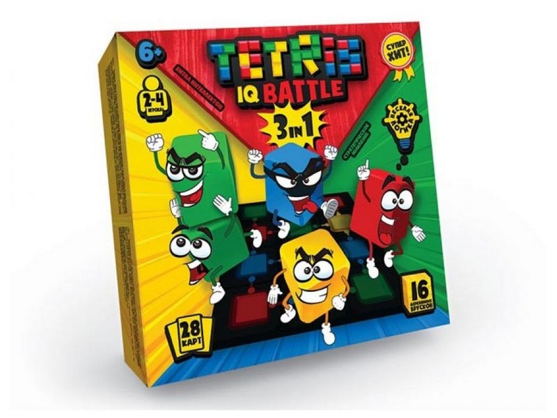 Настольная игра «Веселая логика» серии «Tetris IQ battle»