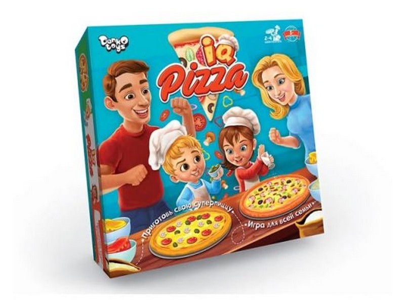 Настольная игра «Приготовь свою суперпиццу» серии «IQ Pizza»