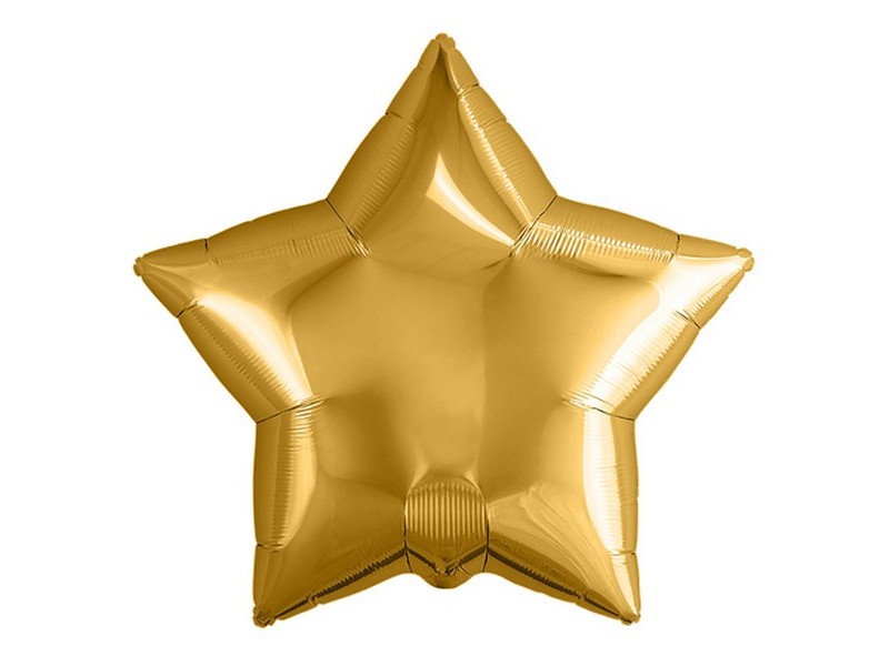 Шар-звезда Золото 76,5 см