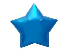 41153 [752739]Шар-звезда Синий 76,5 см