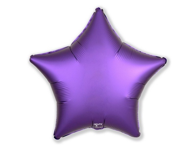 Шар-звезда Пурпурный 48 см