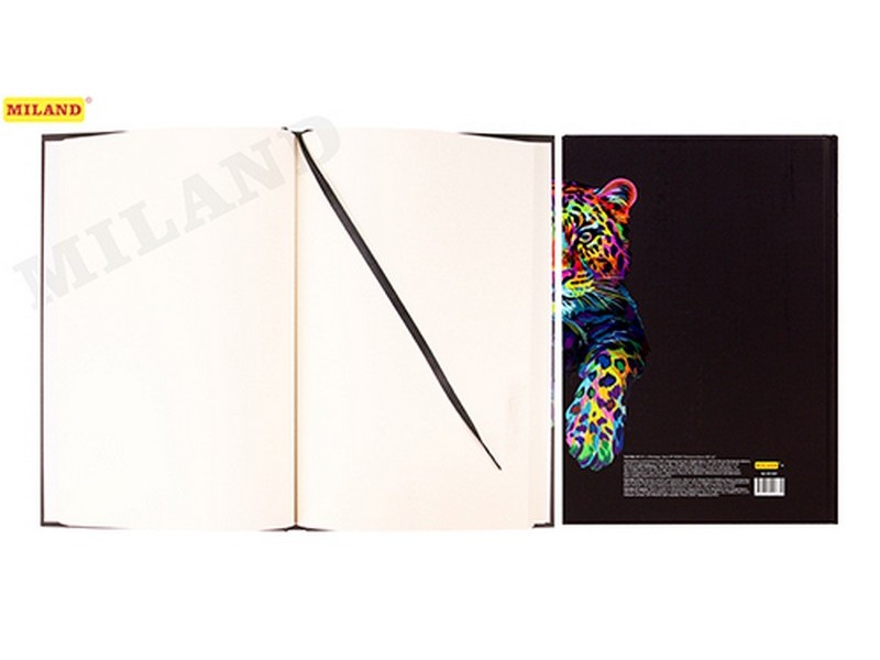 Скетчбук А4 64л. ЛЕОПАРД (ляссе) 64-1667