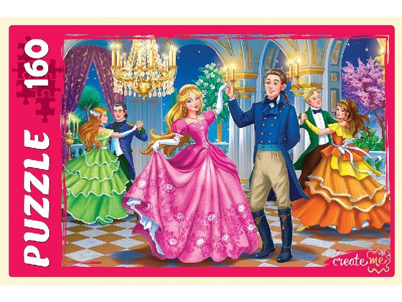 ПАЗЛЫ 160 элементов. ПРИНЦЕССЫ НА БАЛУ