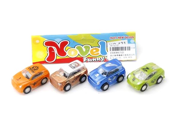 Набор машин инерц. 5 см 4 шт в пак. 1318384