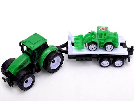 Трактор с прицепом инерц. 21 см в пак. 1834501