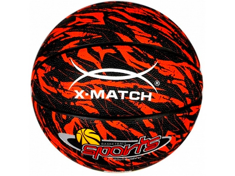 Мяч баскетбольный X-Match ламинированный TPU 56470