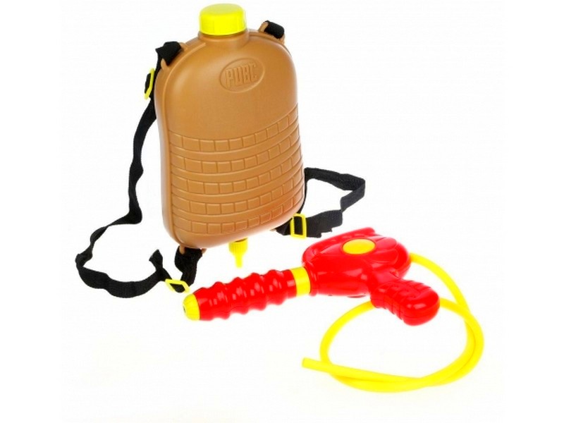 Водяной пистолет с рюкзаком «ФЛЯГА» в пак. 032