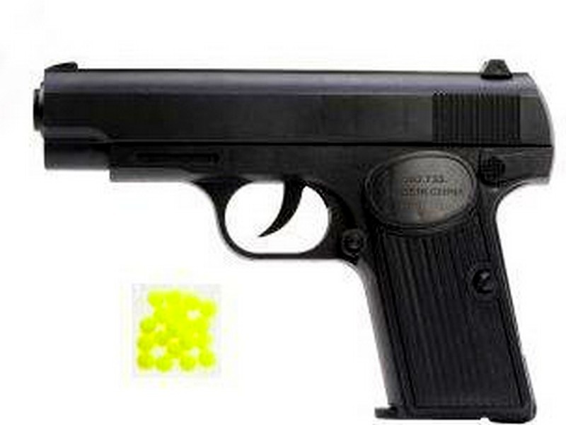 Пистолет 16 см с пулями в пак. ES869-733-1PB