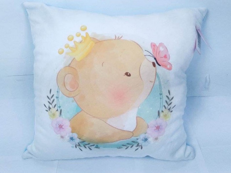 Подушка-игрушка Мишка в короне VAP-045