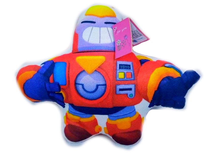 Подушка-игрушка Brawl Stars Вольт 21см FPG-040