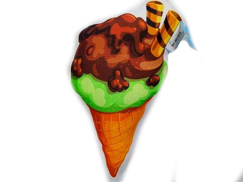 Подушка-игрушка Мороженое шоколад 34см FPD-103