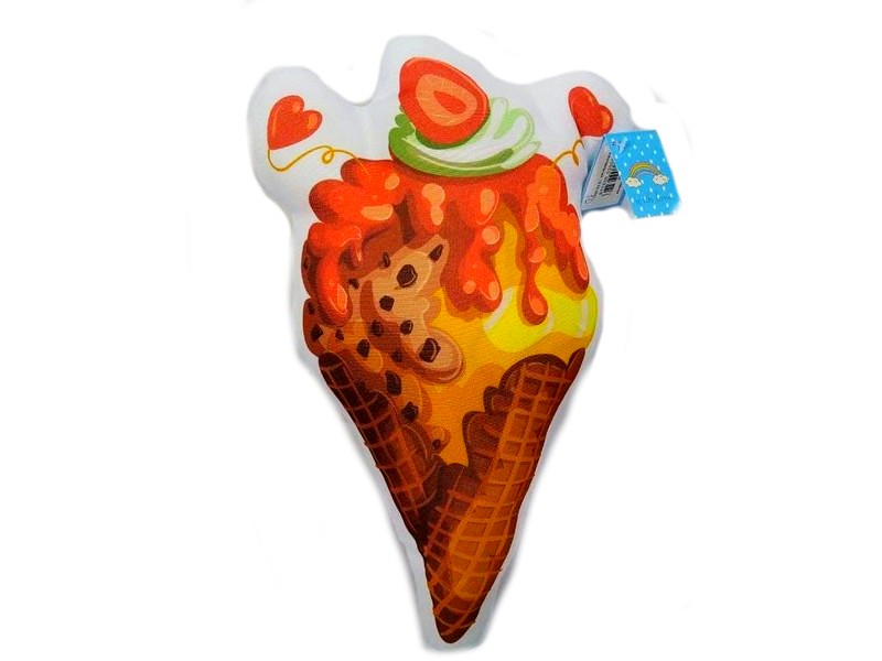 Подушка-игрушка Мороженое сердце 34см FPD-104