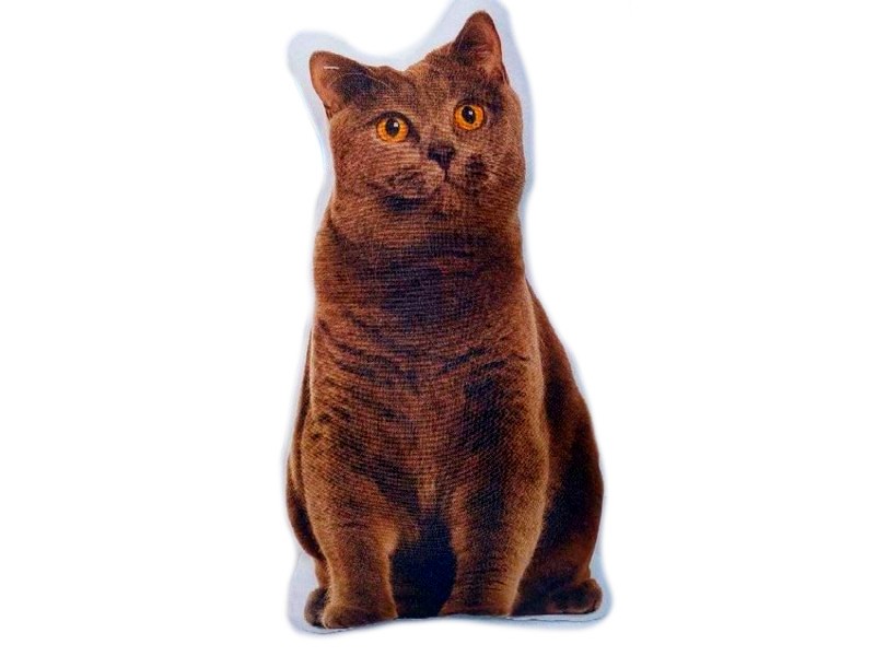 Подушка-игрушка Кошка Британец 33см FPА-003