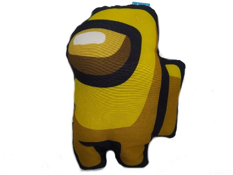 Подушка-игрушка Амонг Ас желтый 27см FAU-004