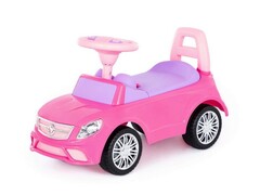 42579 [84491]Каталка-автомобиль "SuperCar" №3 со звуковым сигналом розовая