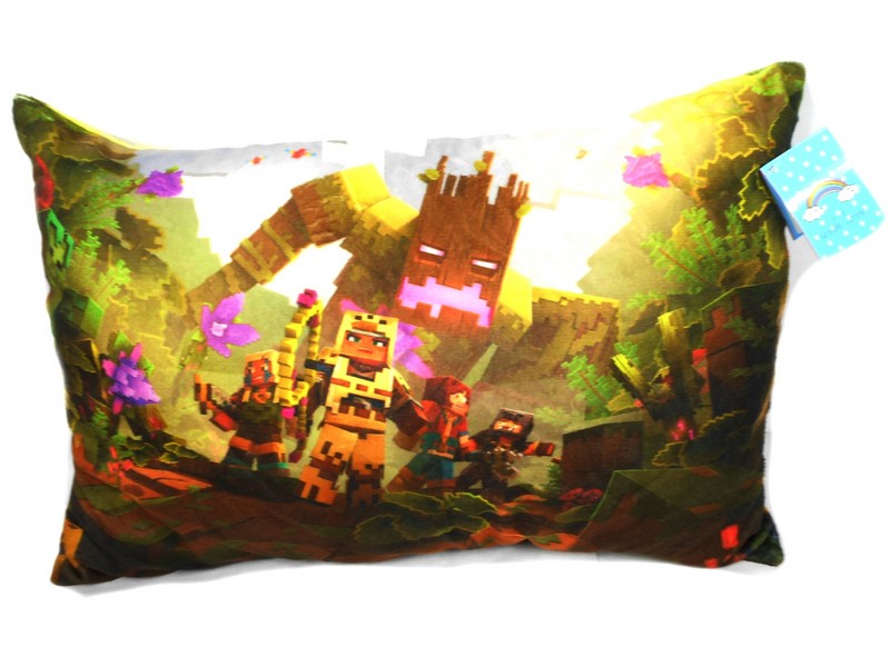 Купить оптом Подушка-игрушка Minecraft 1 38*25см PAM-001 в Луганске