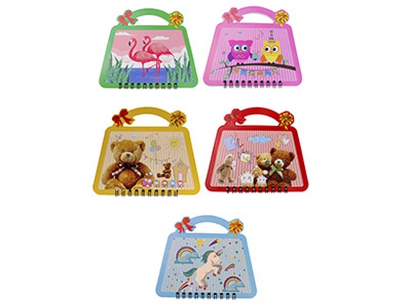 Записная книжка 36л. с ручкой «СУМОЧКА» (гребень) ЗР-6864