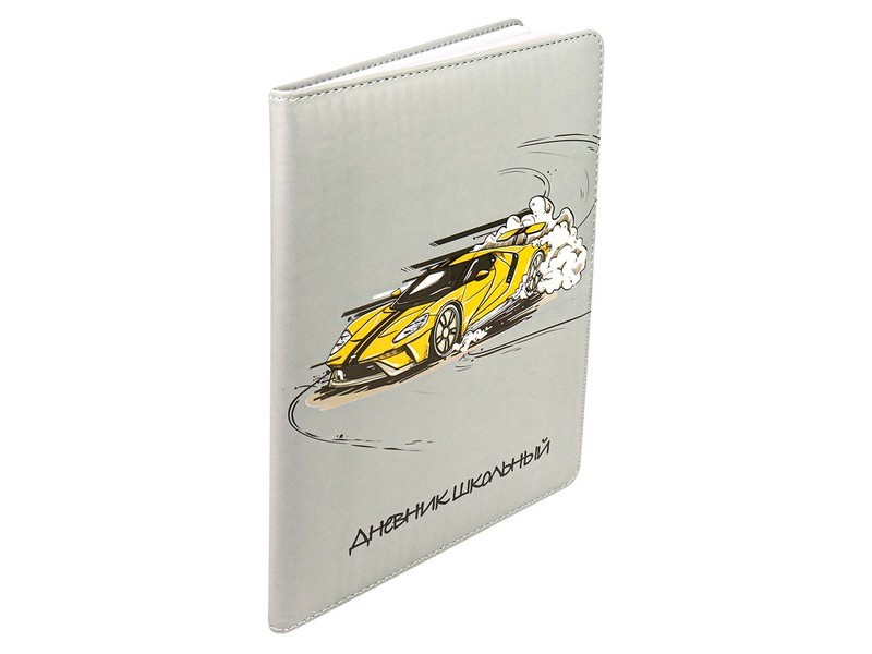 Дневник школьный 48л. "МЕГАДРИФТ" (кожзам) Д48-5026
