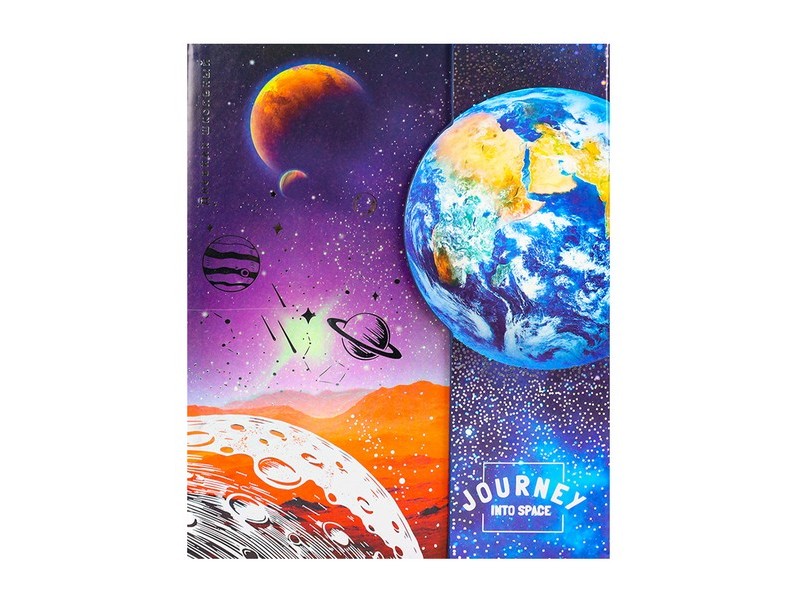 Дневник школьный 48л. «SILVER SPACE» (кожзам) Д48-5084