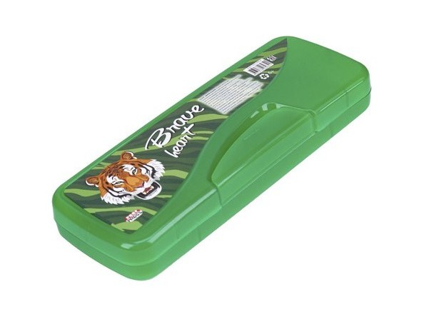 Пенал ДИКИЕ КОШКИ 80*220мм (пластик) ПН-6934