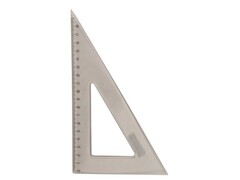 44970 [Л-6214]Треугольник ПРОЗРАЧНЫЙ ТОНИРОВАННЫЙ 18 см Л-6214