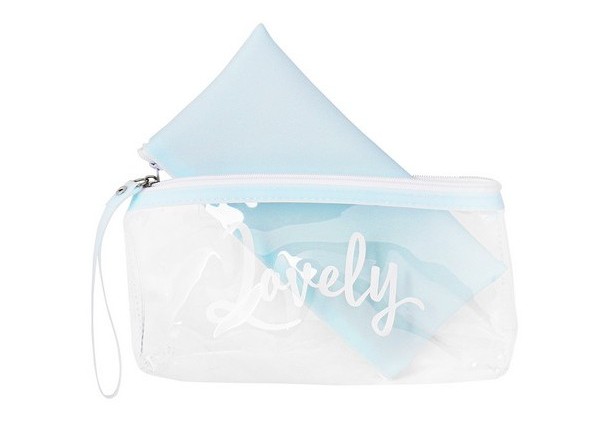 Пенал-косметичка МИЛЫЙ СВЕТЛО-ГОЛУБОЙ ПН-6853