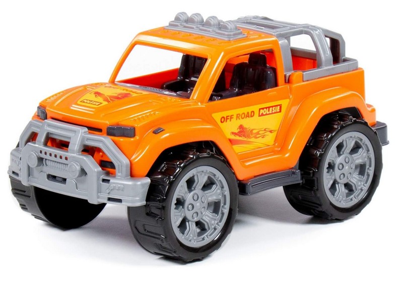 Автомобиль "Легионер" оранжевый в сеточке
