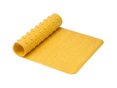 45979 [BM-M188-1Y]Коврик для ванны резиновый 35*76 см (желтый)