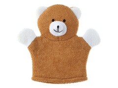 45986 [RBS-002]Мочалка-рукавичка махровая Baby Bear
