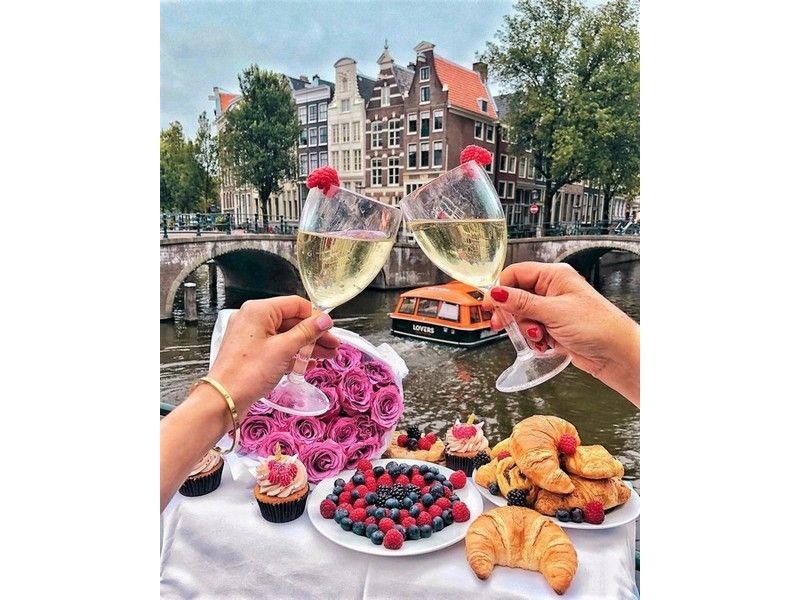 Холст с красками 22х30 см по номерам. РОМАНТИЧЕСКИЙ УЖИН В АМСТЕРДАМЕ