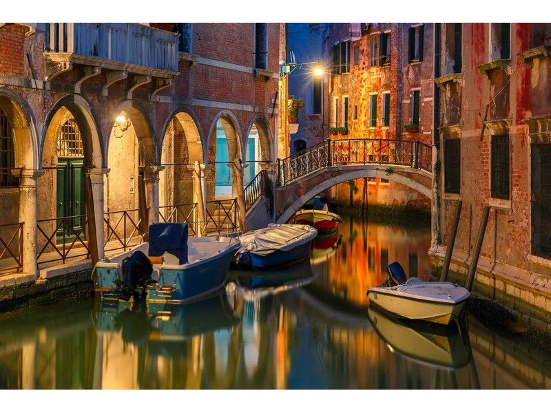 Алмазная мозаика 22х32 см ВЕЧЕРНЯЯ ВЕНЕЦИЯ (c подр., с полн. заполн., класс.)