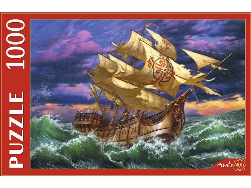 ПАЗЛЫ 1000 элементов. МОРСКАЯ СТИХИЯ