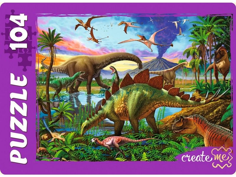 ПАЗЛЫ 104 элемента. МИР ДИНОЗАВРОВ №20