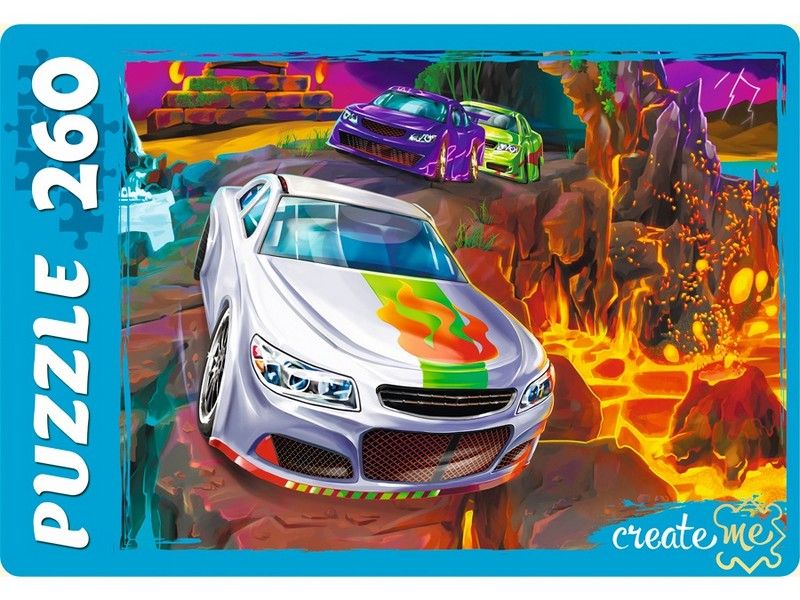 ПАЗЛЫ 260 элементов. ЭКСТРЕМАЛЬНЫЕ ГОНКИ