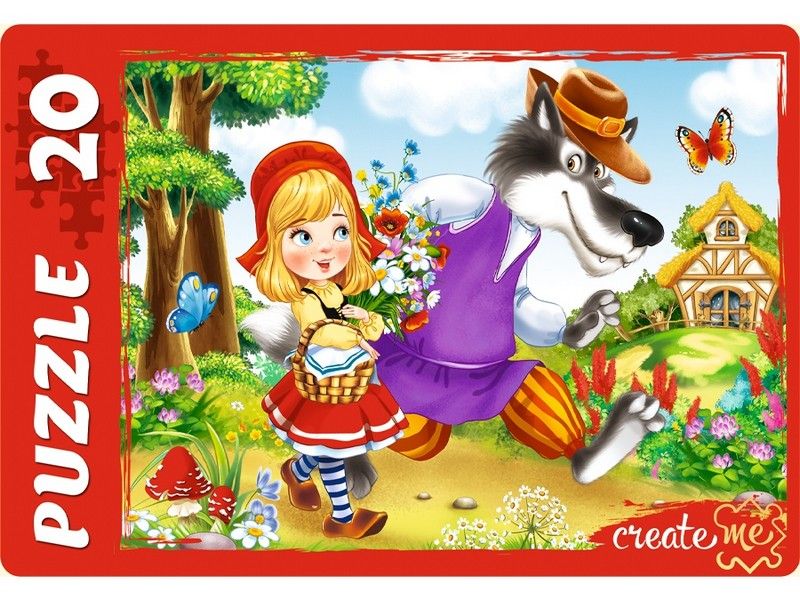 МАКСИ-ПАЗЛЫ 20 элементов. ЛЮБИМЫЕ СКАЗКИ №12