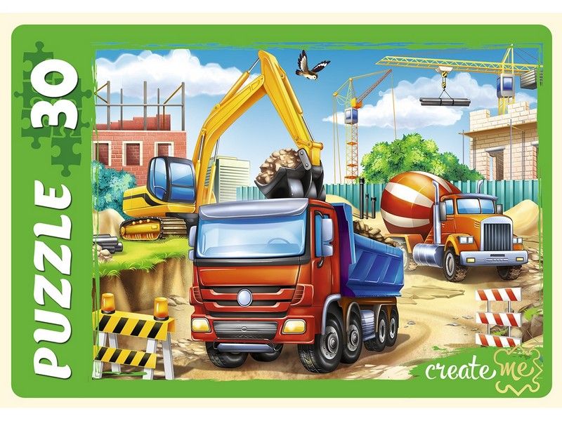 МАКСИ-ПАЗЛЫ 30 элементов. ВАЖНЫЙ ТРАНСПОРТ №6