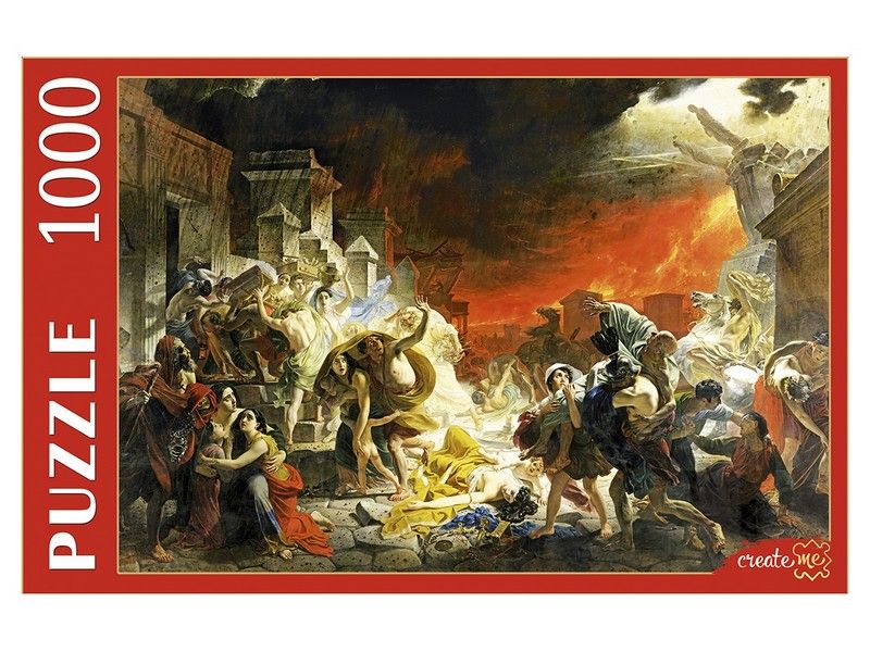 ПАЗЛЫ 1000 элементов. ПОСЛЕДНИЙ ДЕНЬ ПОМПЕИ