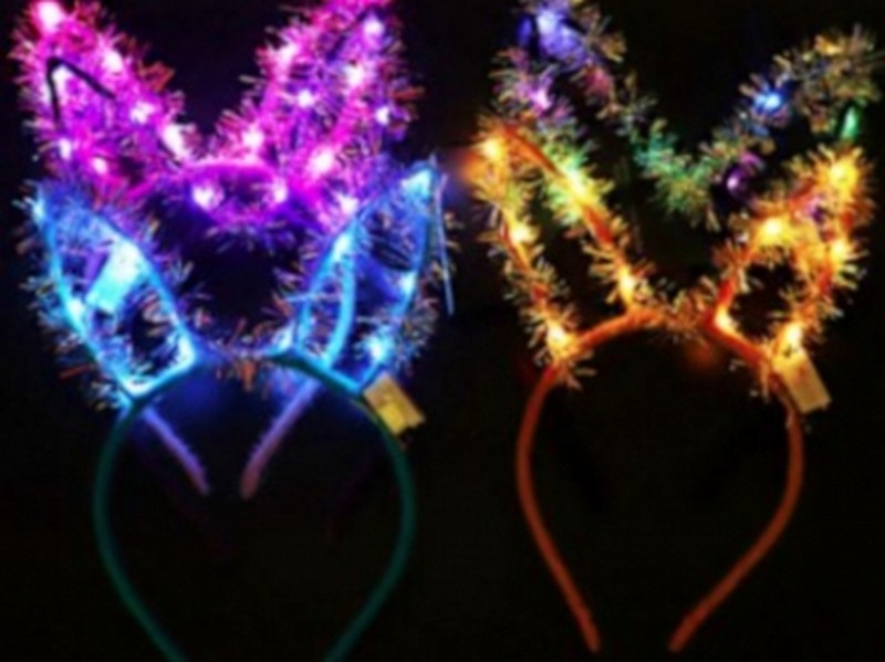 Ободок «УШКИ» со светодиодной подсветкой НУ-2496