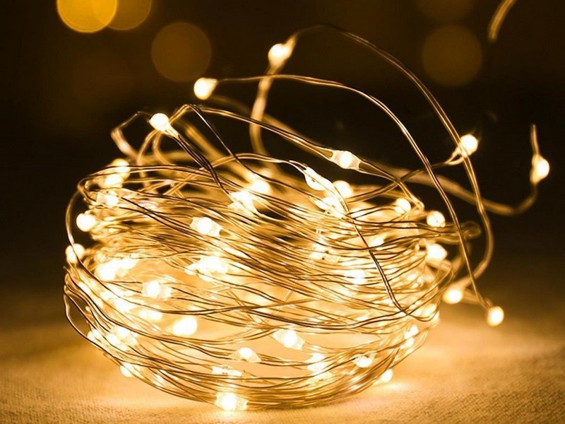 Гирлянда-проволока 1.9 м, 20 разноцветных ламп на бат. НУ-3652