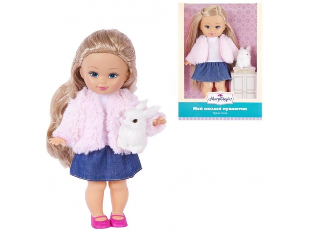 Кукла 26 см Элиза с зайкой в кор. 451237