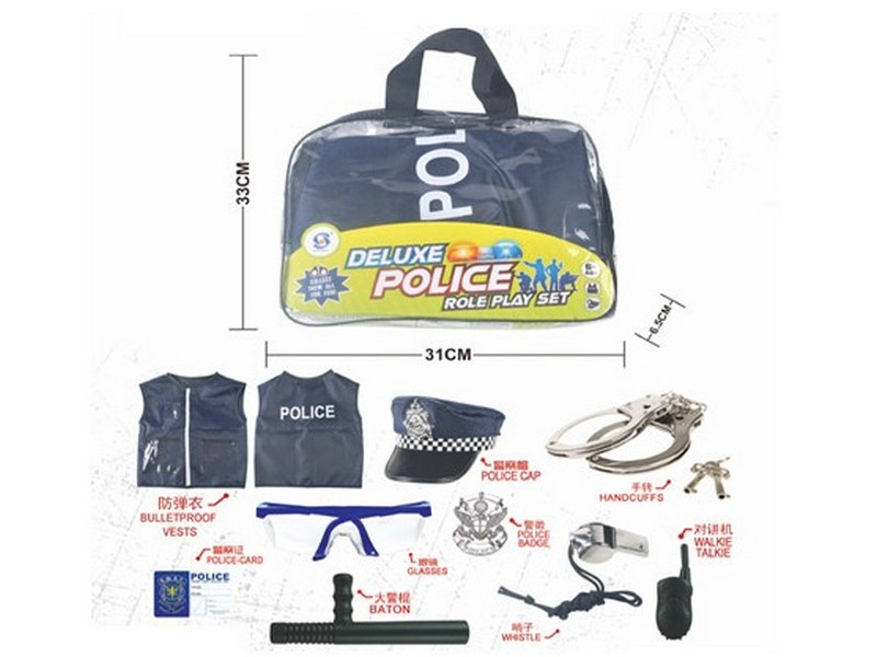 Полицейский набор 29*22 см в сумке 1988053