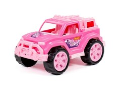 49032 [87584]Автомобиль "Легионер" розовый в сеточке