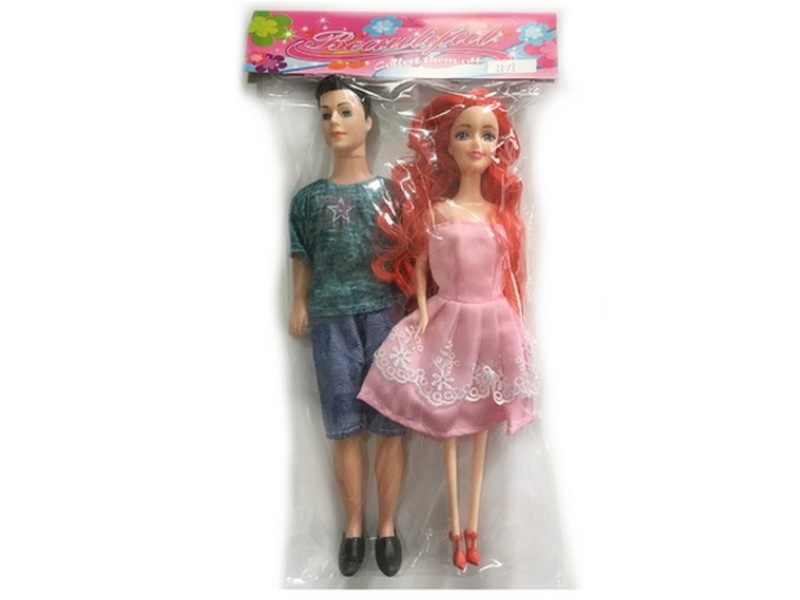 Купить оптом Набор из 2-х кукол 29 см в пак. 3515 в Луганске