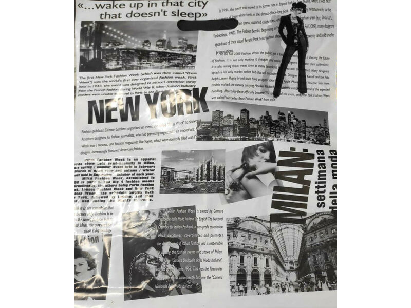 Купить оптом Пакет полиэтиленовый вырубной «ГАЗЕТА» 41*51см в Луганске