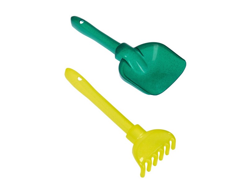 Купить оптом НАБОР №50 (лопатка 21см, грабли 21см) И-3878 в Луганске